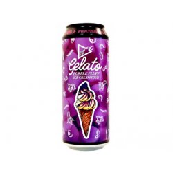 Funky Fluid - 18°Gelato: Purple Fluff w. Bananas, Juneberries, Marshmallow&Vanilla 0,5l plech 5,5% alc. - Beer Butik