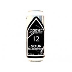 ZICHOVEC - 12°SOUR BLACKCURRANT  0,5L can 5,1% alc. - Beer Butik