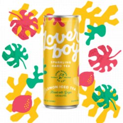 Loverboy Sparkling Hard Lemon Iced Tea 2412 oz cans - Beverages2u