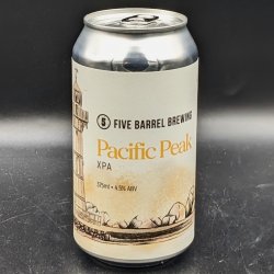 Five Barrel Pacific Peak XPA Can Sgl - Saccharomyces Beer Cafe