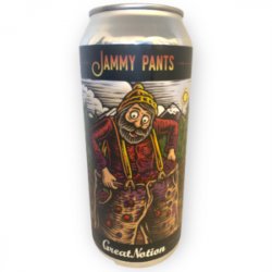 Great Notion Brewing, Jammy Pants, Tart Ale, Boysenberry, Maronberry, Blueberry,  0,473 l.  7,0% - Best Of Beers