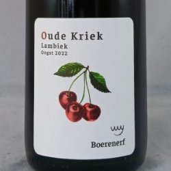 Lambic Fruit Oude Kriek  Oogst 2022 • 375ml - Gedeelde Vreugde