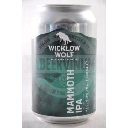 Wicklow Wolf Mammoth IPA Lattina 33cl - AbeerVinum