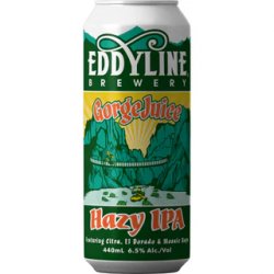 Eddyline Brewery NEW ZEALAND GorgeJuice Hazy IPA