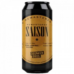 Remastered Saison Drunken Bros                                                                                                  Saison - OKasional Beer