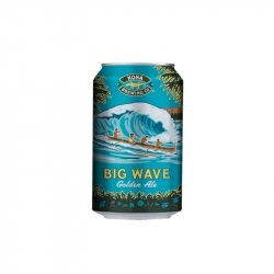 Kona - Big Wave Golden Ale 4.4% ABV 355ml Can - Martins Off Licence