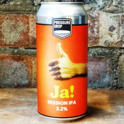 Pressure Drop Ja! Session IPA 3.2% (440ml) - Caps and Taps