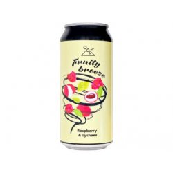 ODU Brewery - Fruity Breeze Raspberry & Lychees 0,44l plech 5,5% alk. - Beer Butik