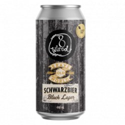 8 Wired Brave Old World Schwarzbier Black Lager 440ml - The Beer Cellar