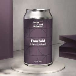 Slow Lane Brewing - Fourfold Belgian Quad - The Beer Barrel