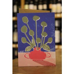 EUCALYPTUS IN PLUMP VASE CARD - Cork & Cask