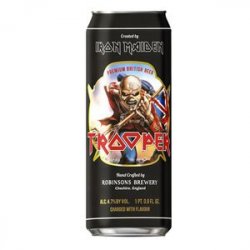 inglesa Trooper Iron Maiden lata 500ml - CervejaBox