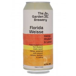 The Garden Brewery - Florida Weisse Mango, Rhubarb & Lemon - Beerdome