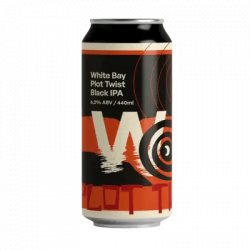 White Bay Plot Twist Black IPA 440ml Can - Beer Cartel