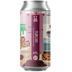 Brew York x Funky Fluid Collab Show-Stopper Series Polish Plum Cake Sour 440ml (8%) - Indiebeer