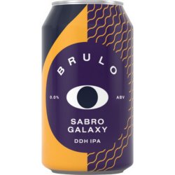 Brulo Alcohol Free Sabro Galaxy DDH IPA 330ml (0%) - Indiebeer