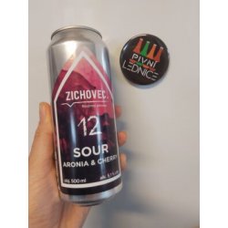 Zichovec Sour Aronia Cherry 12 12°5,1% 0,5l - Pivní lednice