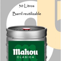 Barril Mahou Clásica 30 Litros - Gribeer