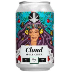 Cannabrew Cloud Cider 330ml (4%) - Indiebeer
