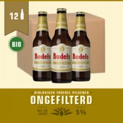BUDELS ONGEFILTERD BIO - BOX - 12X30CL - Budelse Brouwerij