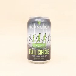 Hop Nation Brewing Co Hop Nation X Balter Full Circle West Coast Pilsner Hop Nation Brewing Co Hop Nation X Balter Full Circle West Coast Pilsner