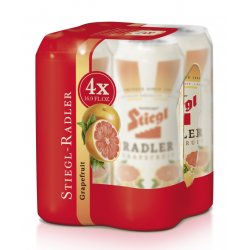 Stiegl Radler Grapefruit 500ML can 4pk - Bine & Vine