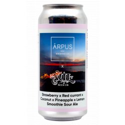Ārpus Brewing Co. Ārpus X Xul Beer Co Strawberry X Red Currant X Coconut X Pineapple X Lemon Smoothie Sour Ale