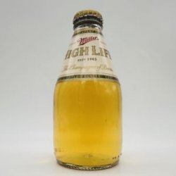 Miller High Life Lager 7oz - Bottleworks