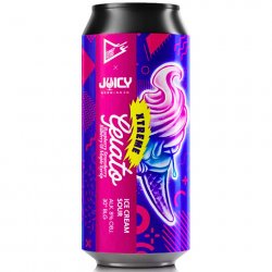 FUNKY FLUID  JUICY XTREME GELATO RASPBERRY STRAWBERRY BILBERRY & MAPLE SYRUP - Las Cervezas de Martyn