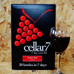 Cellar 7 - Italian Red - 30 Bottle Red Wine Kit - Brewbitz Homebrew Shop