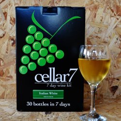 Cellar 7 - Italian White - 30 Bottle White Wine Kit - Brewbitz Homebrew Shop