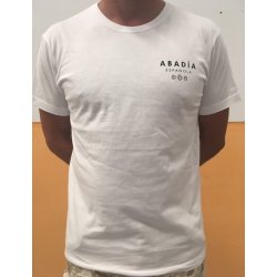 Camiseta blanca Abadía - Cervezas Abadía