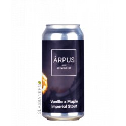 Arpus Brewing Co - Vanilla x Maple Imperial Stout - Glasbanken