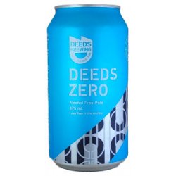 Deeds Brewing Deeds Zero Alcohol Free Pale Ale - Hopshop