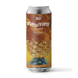 Magic Road Fifty Fifty Pineapple 500ml - Funky Fluid