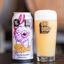 One Drop Brewing x Superflux - Soul Stealer Fruited Oat Cream IPA - The Beer Barrel