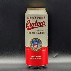 Budvar Original Czech Lager Can 500ml - Saccharomyces Beer Cafe