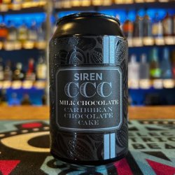 Siren Craft Brew Milk Chocolate Caribbean Chocolate Cake
