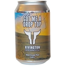 Rivington Got Me a Drop Top West Coast Pale Ale 330ml (4.8%) - Indiebeer