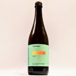 To Ol  Aeblorov - Porosity - 6% Quince Farmhouse Ale - 750ml Bottle - The Triangle