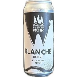 Ruisseau Noir Blanche Belge - Ma Soif