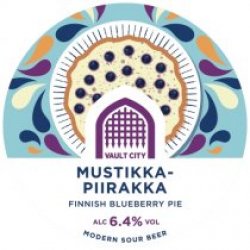 Vault City Brewing Finnish Blueberry Pie (Mustikkapiirakka) Vault City Brewing Finnish Blueberry Pie (Mustikkapiirakka)