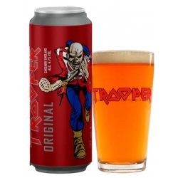 Iron Maiden Trooper Original (lata). Cervejas artesanais online - Só Artesanais