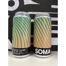 SOMA BEER  RULE OF THUMB - Beerloversyou