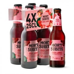 Mort Subite Kriek Lambic 4 x 25cl - Prik&Tik