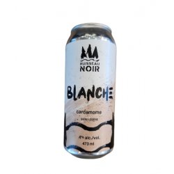 Microbrasserie Ruisseau Noir Blanche Cardamome