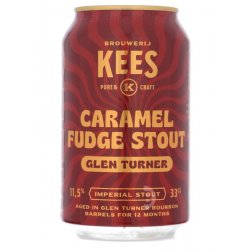 Brouwerij Kees Caramel Fudge Stout Glenn Turner Edition