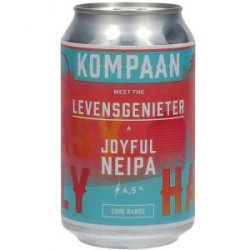 Kompaan Levensgenieter Joyful NEIPA - Drankgigant.nl