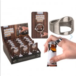 Flaschenöffner Fingerring - Craftbeer Lodge