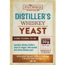 Still Spirits Distillers Levadura Whisky 20g - Cerveza Casera